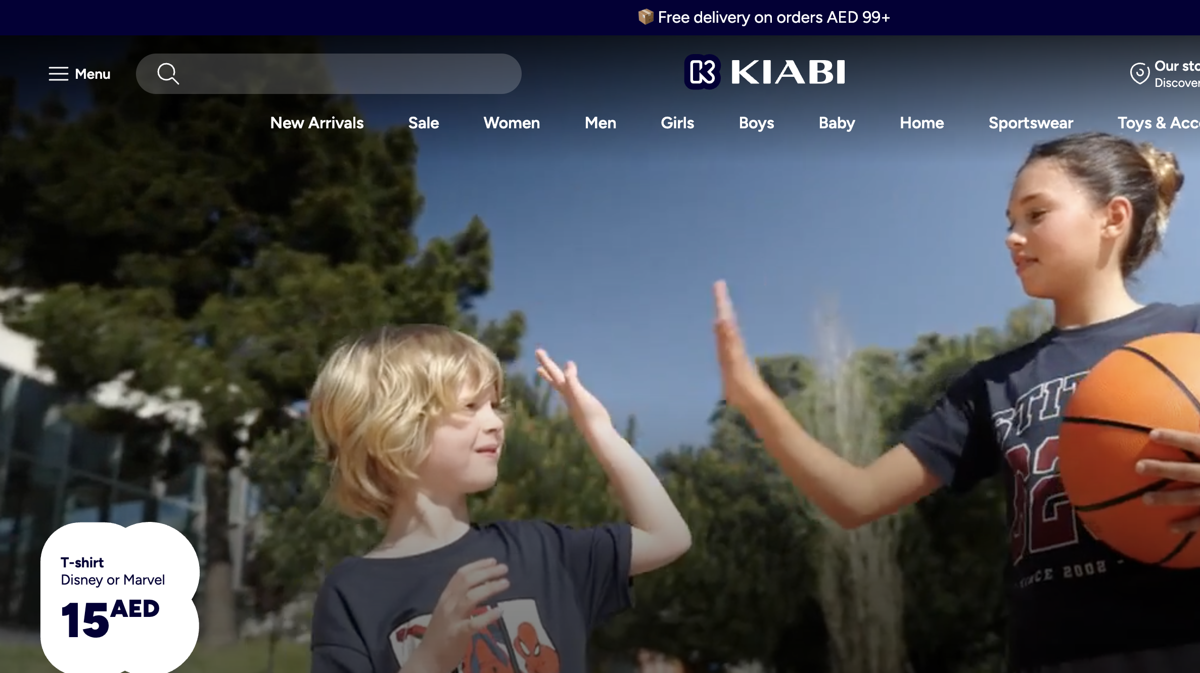 Création et accompagnement continu des boutiques Shopify internationales de Kiabi